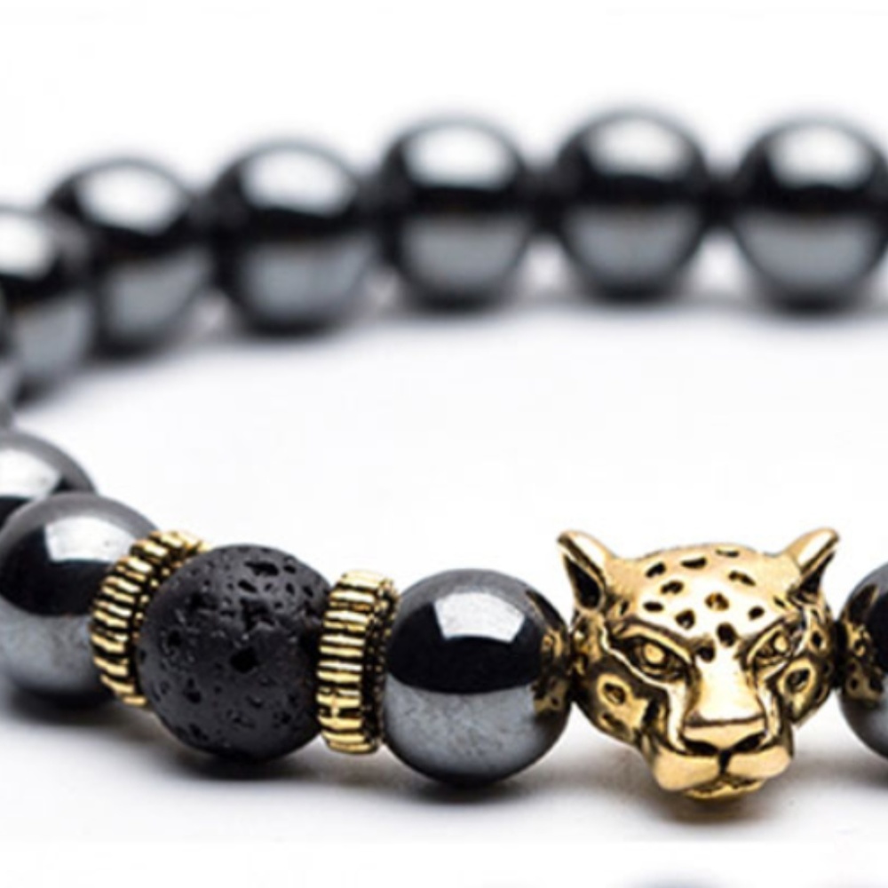 Just In! 🆕 Hematite Stone Golden Panther B… - Picture 2 of 2